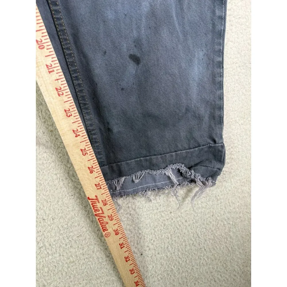 Vintage Levis 540 Jeans Mens 38x30 FITS 36x28 Blue Made USA Distressed THRASHED